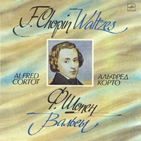 Disque Gramophone : Cortot - Chopin Waltzes